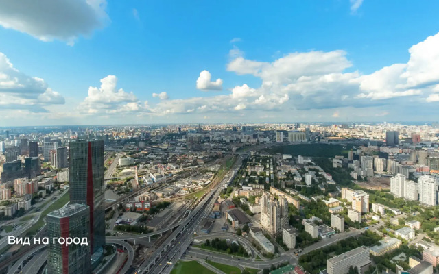 Апартаменты Москва Сити 72 этаж двух комнатные