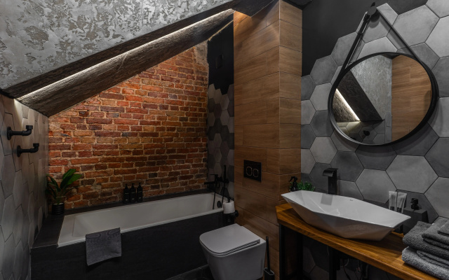 Kvartira Jail Apart prostornye apartamenty 105 m2 v centre Vyborga s dvuma spal'nami