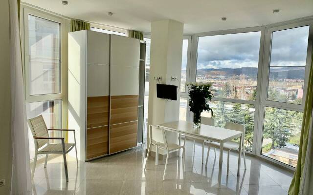 Panoramic studio Mountain view. Sunrayhome Apartments