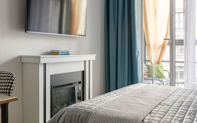 Апартаменты зеркальные в доме с бассейном в Сестрорецке