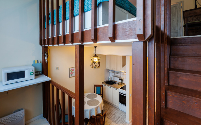 Квартира Двухуровневая с террасой для семьи