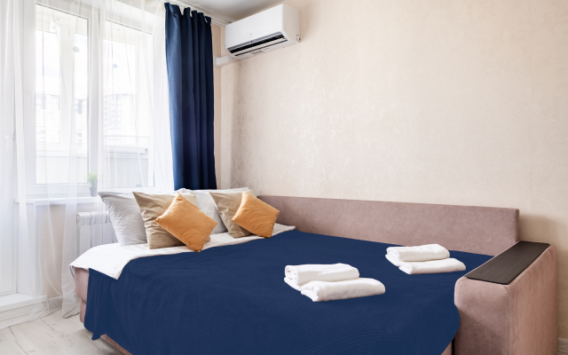 Improved two-room apartment on Akademika Yangel metro station