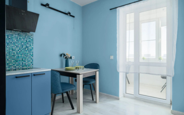 Квартира С новым ремонтом для работы и отдыха