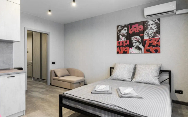 Квартира Уютная квартира студия 32 м 2 кровати