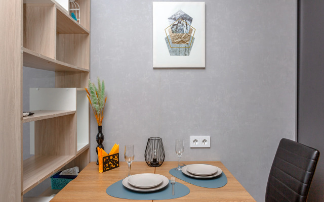 Апартаменты Mintroom с панорамными окнами в новом ЖК Оазис Русская, 95