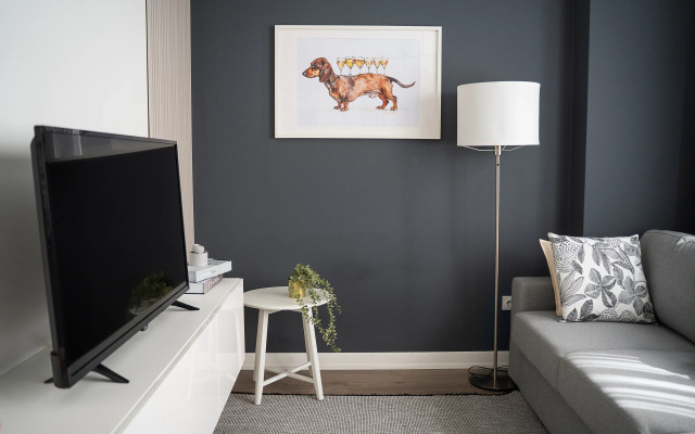 Апартаменты Стильные с отдельной спальней в шаге от Таксим