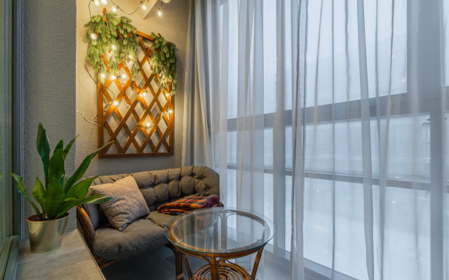 Апартаменты Hvoja в комплексе с бассейном на берегу Финского залива