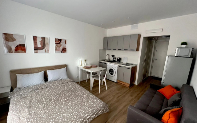 Квартира Современная студия у метро Волгоградский проспект