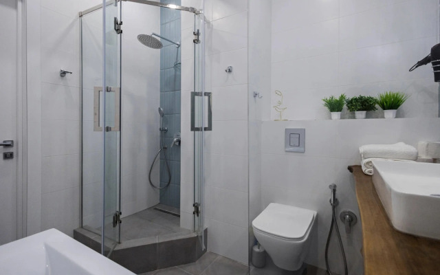 Апартаменты Двухкомнатные апартаменты с балконом в Светлана-парк