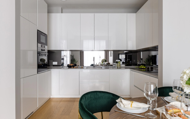 Квартира GM Apartments Суперсовременная Видовая Квартира в Neva Towers