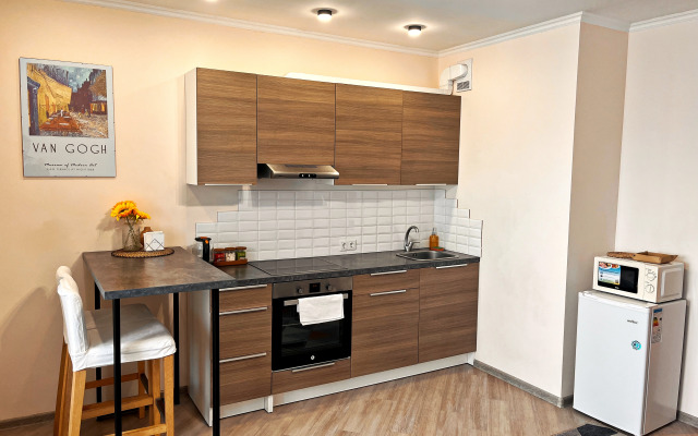 Квартира Студия с Видом на Бугринский Мост