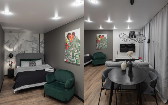 Апартаменты Студия Лето на Волжской - Эстетика в Каждой Детали