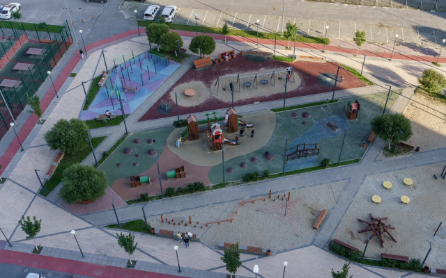 V Novom Zhilom Komplekse Kristall Apartments