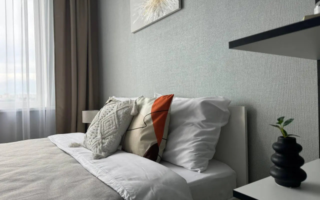 Квартира Стильная Cтудия с Видом на Золотой Мост