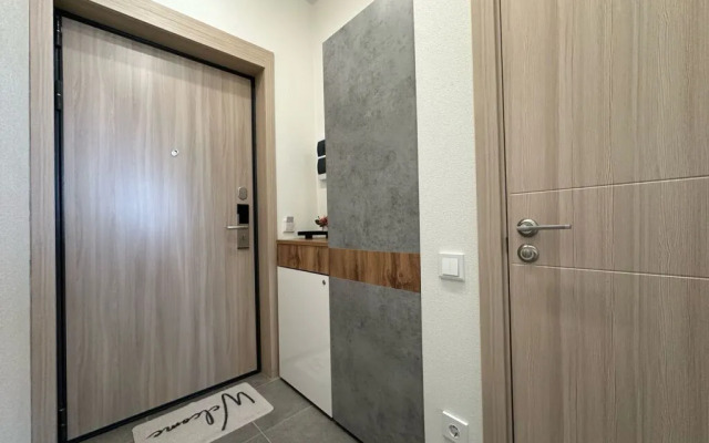 Odnokomnatnyie s Vidom na Gorod Dom Smile Apartments