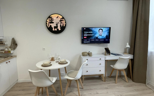 Studiya Skandi v ZhK Serdtse Yaroslavlya Flat