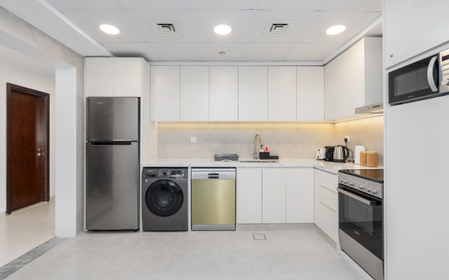Апартаменты Bnbme Al Waleed Paradise 1BR