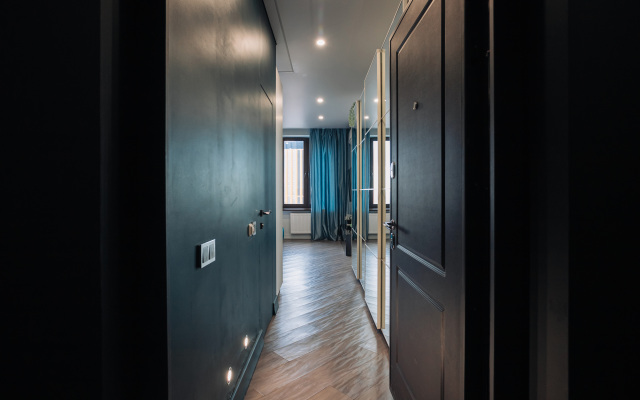 Апартаменты Lalapart Tropikana с ярким ремонтом на 30 этаже небоскреба Савеловский Сити