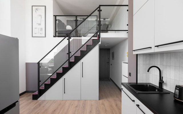 Kak doma Dizaynerskiy Loft U Metro Nagornaya Apartments