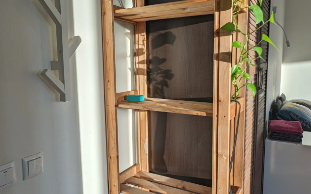 Апартаменты Студия с камином, деревом и видом на реку