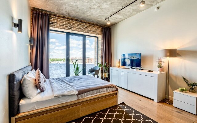 Apartment Panoramic Neva View Loft, High floor