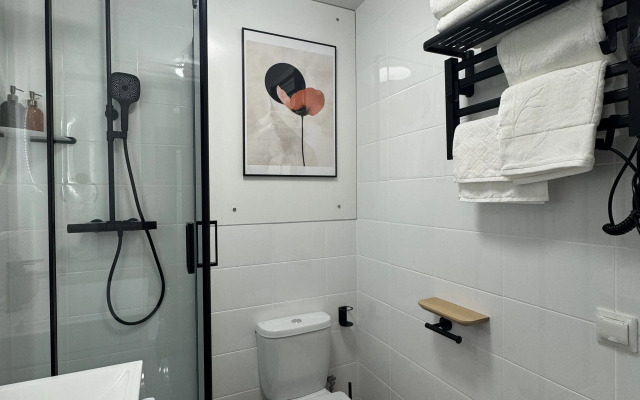 Квартира Дизайнерская студия с видом на главную реку Москвы