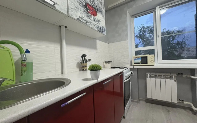 Квартира для командировочных рядом с заводами Лукойл, Каустик