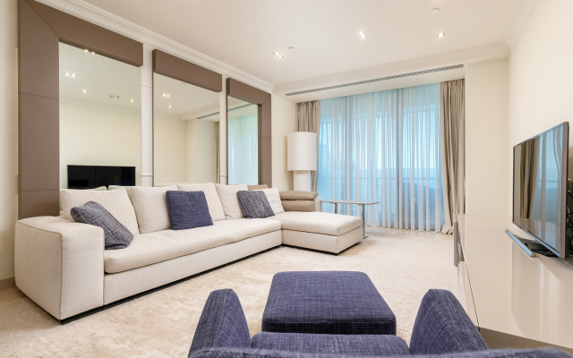 Karat Hyatt s 2 spalnyami i vidom na more Apartments