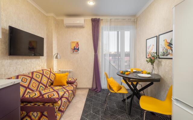 Квартира со спальней на одной из главных улиц Сочи