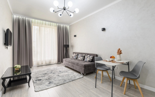 S Krasivym Vidom na Gory Flat