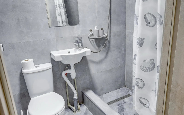 Udobnaya Studiya na Rozybakieva-Utepova Flat