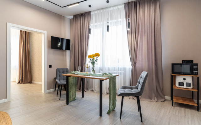 Апартаменты Двухкомнатные в Самом Сердце Новороссийска от LetoApart