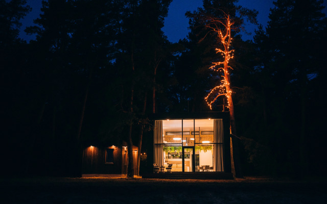 Глэмпинг Загородный дом с баней А-Пушкин