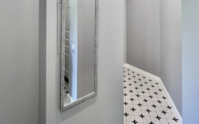 Дизайнерская квартира студия 4flats A LA RUS в ЖК Галактика Премиум — стиль и комфорт у центра Санкт-Петербурга