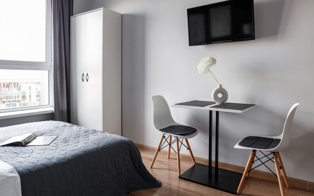 BonApart Grey and Wood m.Verkhnie Likhobory Apartments