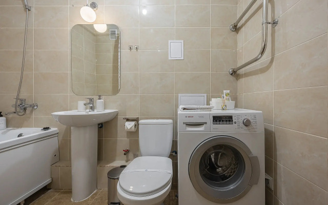 Квартира Уютная евро-однушка с модульными спальными местами