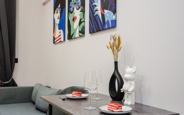 Апартаменты Новая Cтудия в Cтиле Минимализм рядом с Ботаническим Садом