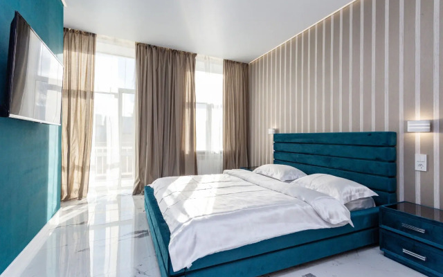 Апартаменты Люксовые апартаменты с 2 спальнями на Карла Маркса