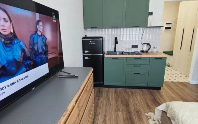 Квартира уютная студия в ЖК Яблоневый