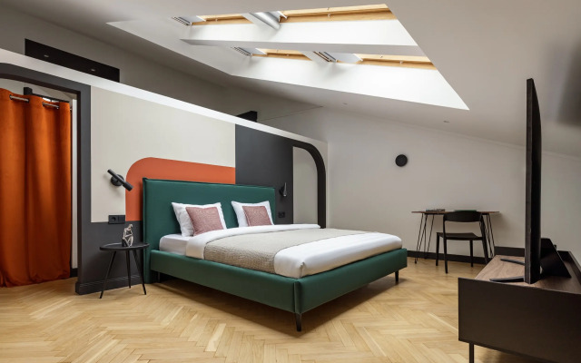 Апартаменты двухуровневые Benua 170 кв.м с Тремя Террасами Напротив Русского Музея