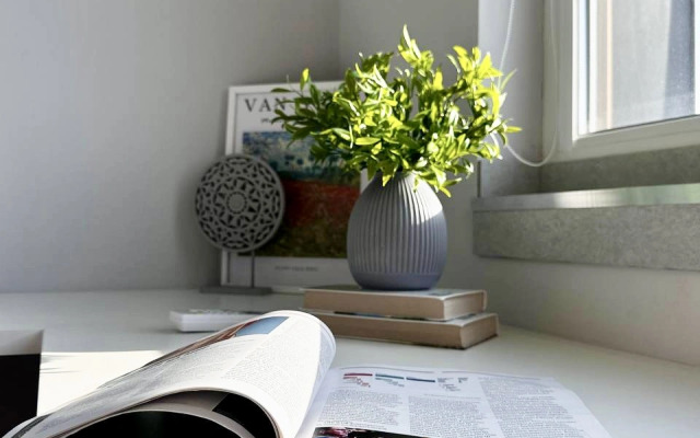 Апартаменты 149 Комфорт сити с двуспальной кроватью, диваном и красивым видом