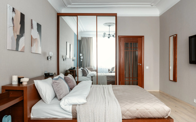 Квартира GM Apartments Светлая и стильная квартира у Маяковской