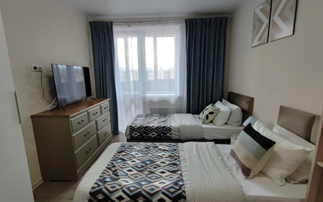 Апартаменты  Современные двухкомнатные у Экспофорума