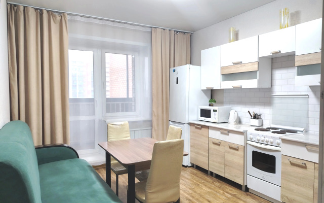 Квартира в Царском с видом на ночной город