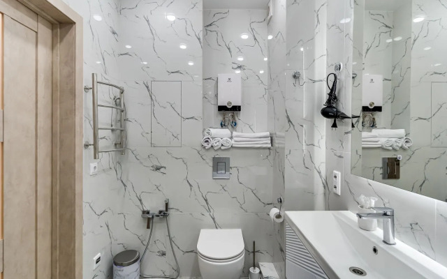 Апартаменты двухкомнатные на Тибетской с видом на город