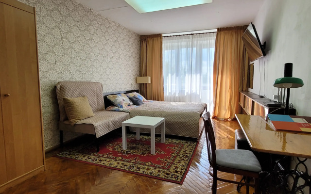 Svetlaya uyutnaya s panoramnym vidom Flat