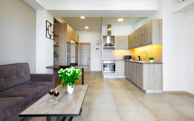 S Sovremennym Dizaynom Na Ulitse Kokhbatsi, Ko1617 Flat