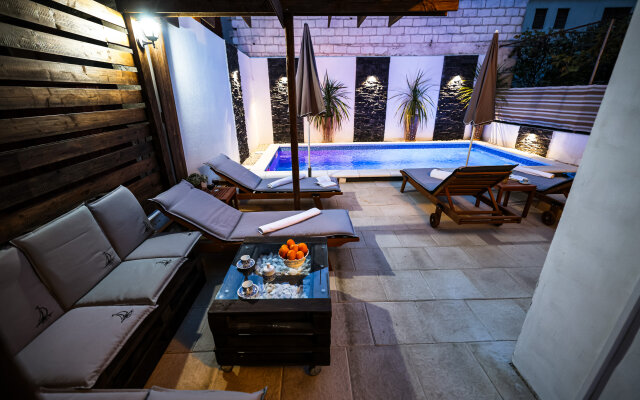 Апартаменты Rustica Zadar with private pool