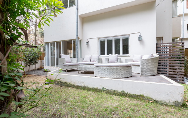 Charming 2 Bdr Apartment Garden Dizengoff #TL41