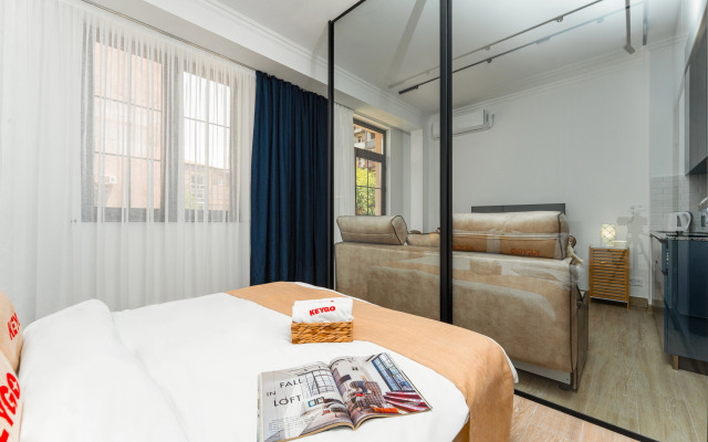KeyGo #0161, 1 Bedroom, Designed with Balcony Apartments
